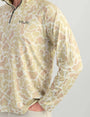 HUK Sweaters Sand Camo / S Airweight KC 1/4 Zip