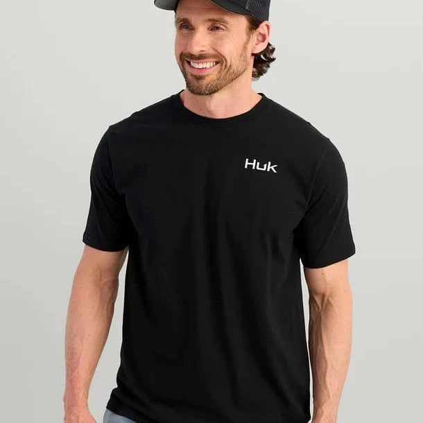 HUK T-Shirts Black / S KC Southern Slam Tee