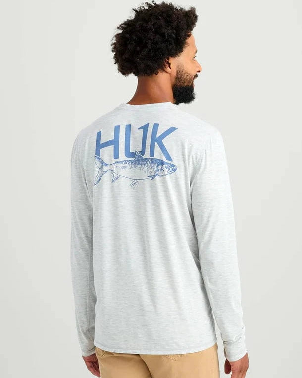 HUK T-Shirts Drift Long Sleeve Performance Tee