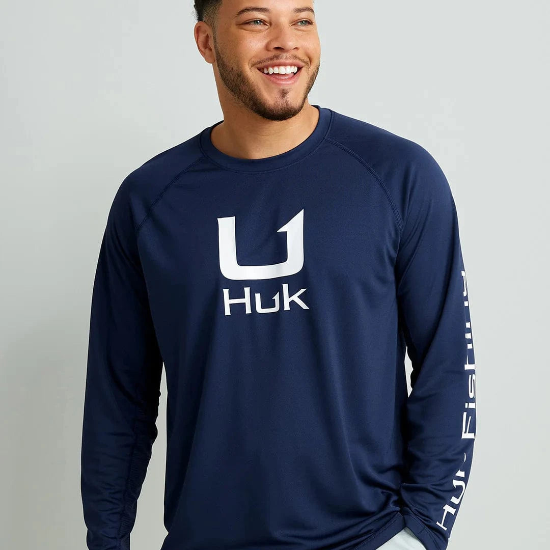 Huk T-Shirts Icon Performance Crew - Naval Academy