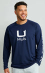 Huk T-Shirts Icon Performance Crew - Naval Academy