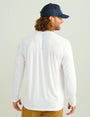 Huk T-Shirts Icon Performance Crew - White