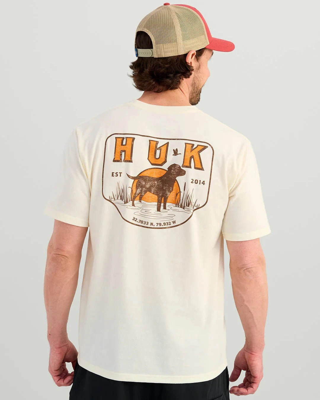 HUK T-Shirts Lab Patch Pocket Tee