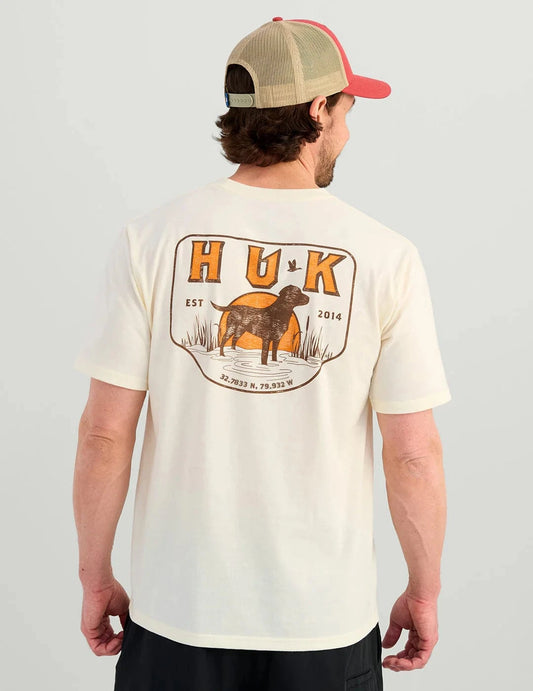 HUK T-Shirts Lab Patch Pocket Tee
