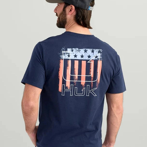 HUK T-Shirts Naval Academy / XXL Salute Tee