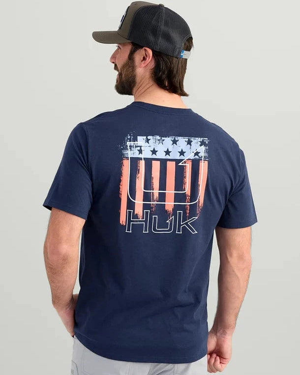 HUK T-Shirts Naval Academy / XXL Salute Tee
