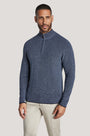 Jack Victor Limited 1/4 Zip Navy / S Dualac 1/4-Zip Sweater