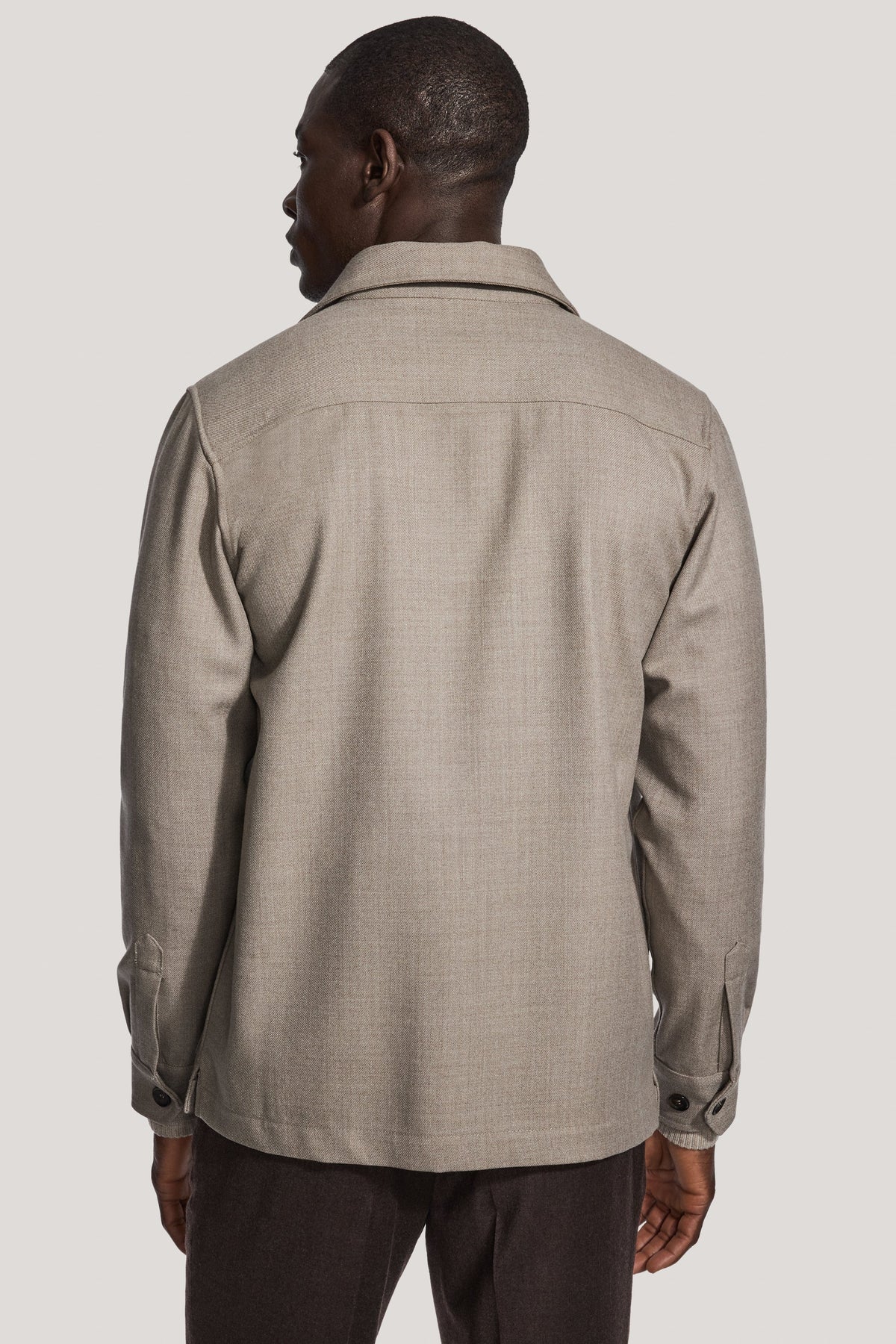 Jack Victor Limited Jackets Rainwool Wheat Overshirt