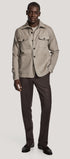 Jack Victor Limited Jackets Rainwool Wheat Overshirt