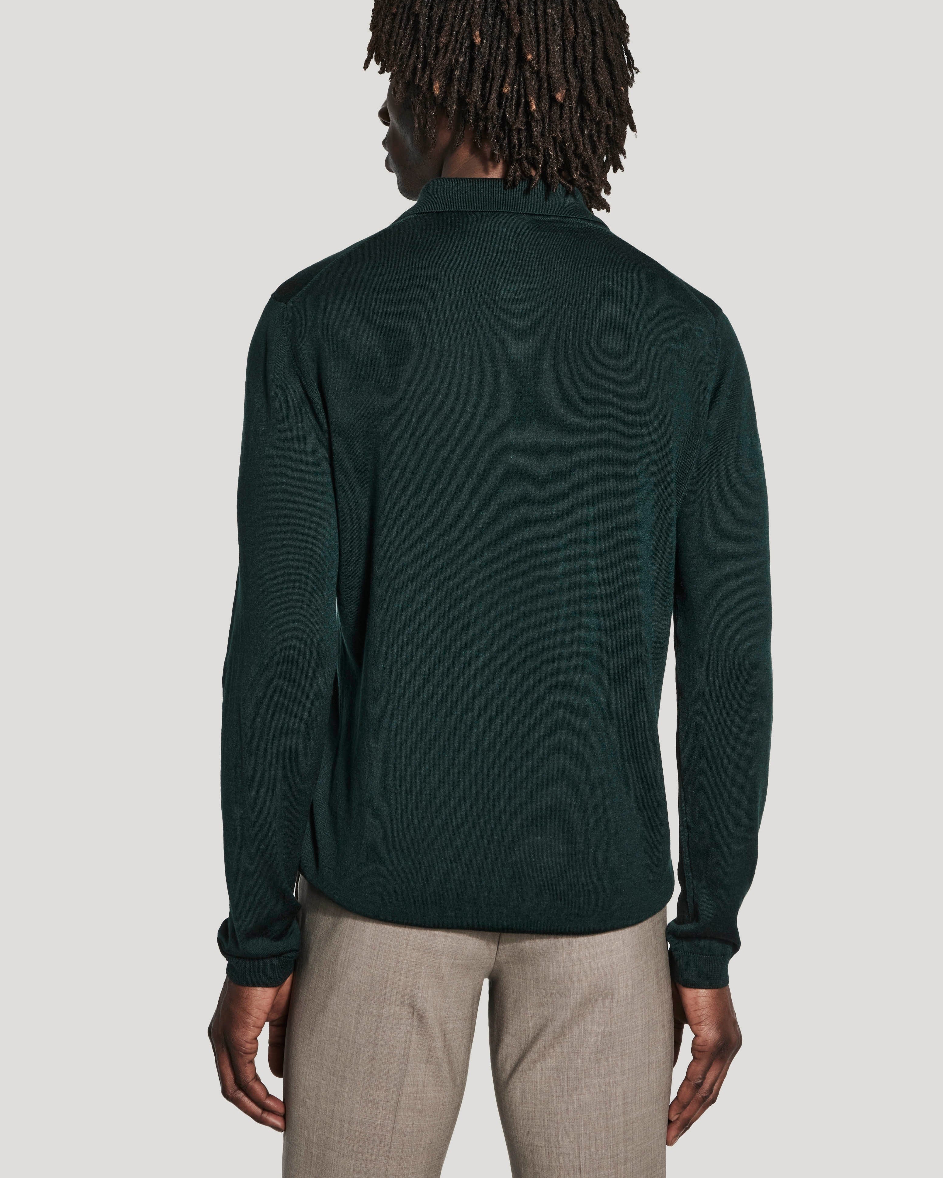 Jack Victor Limited Polos Long Sleeve Polo