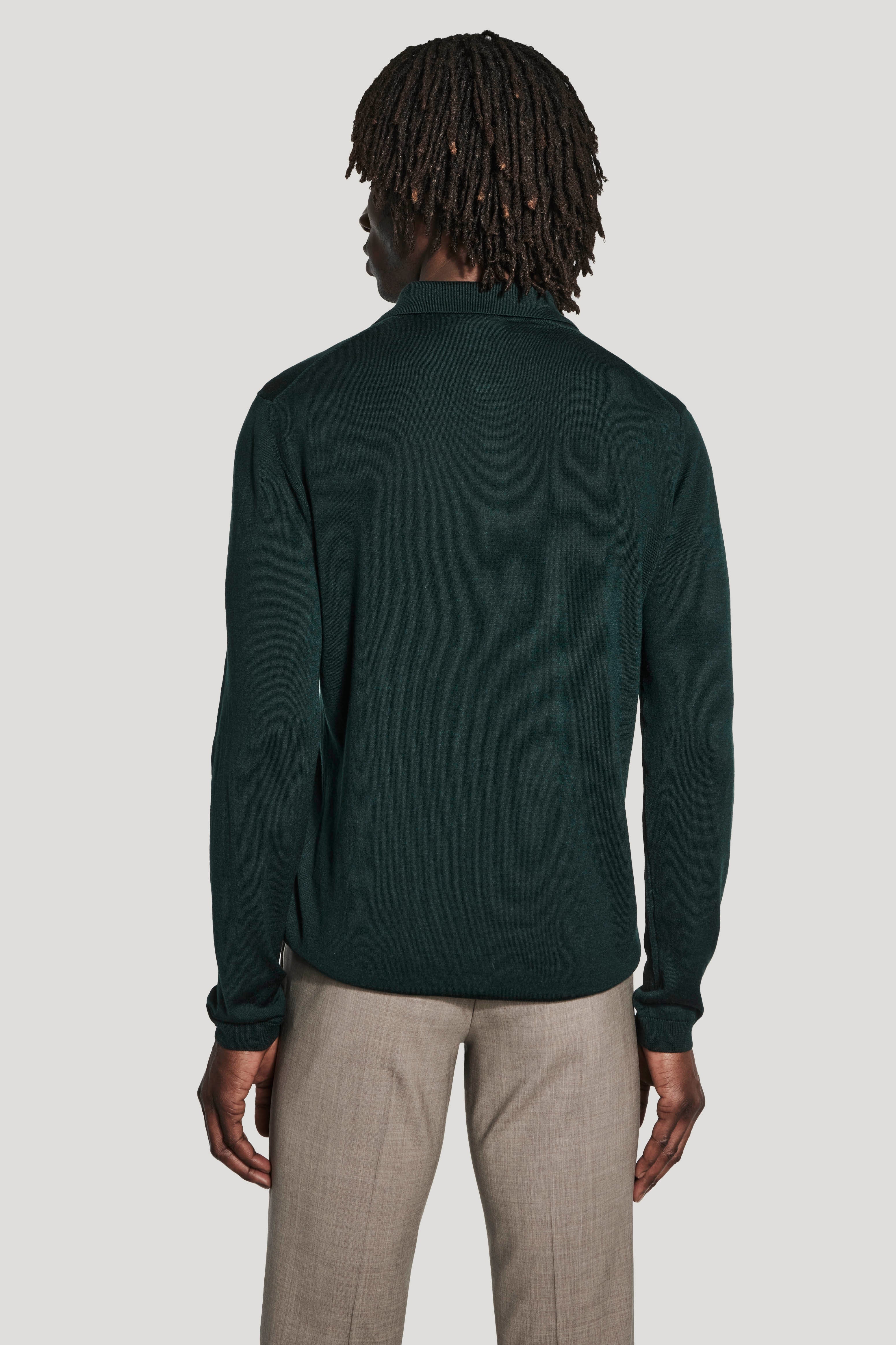 Jack Victor Limited Polos Long Sleeve Polo