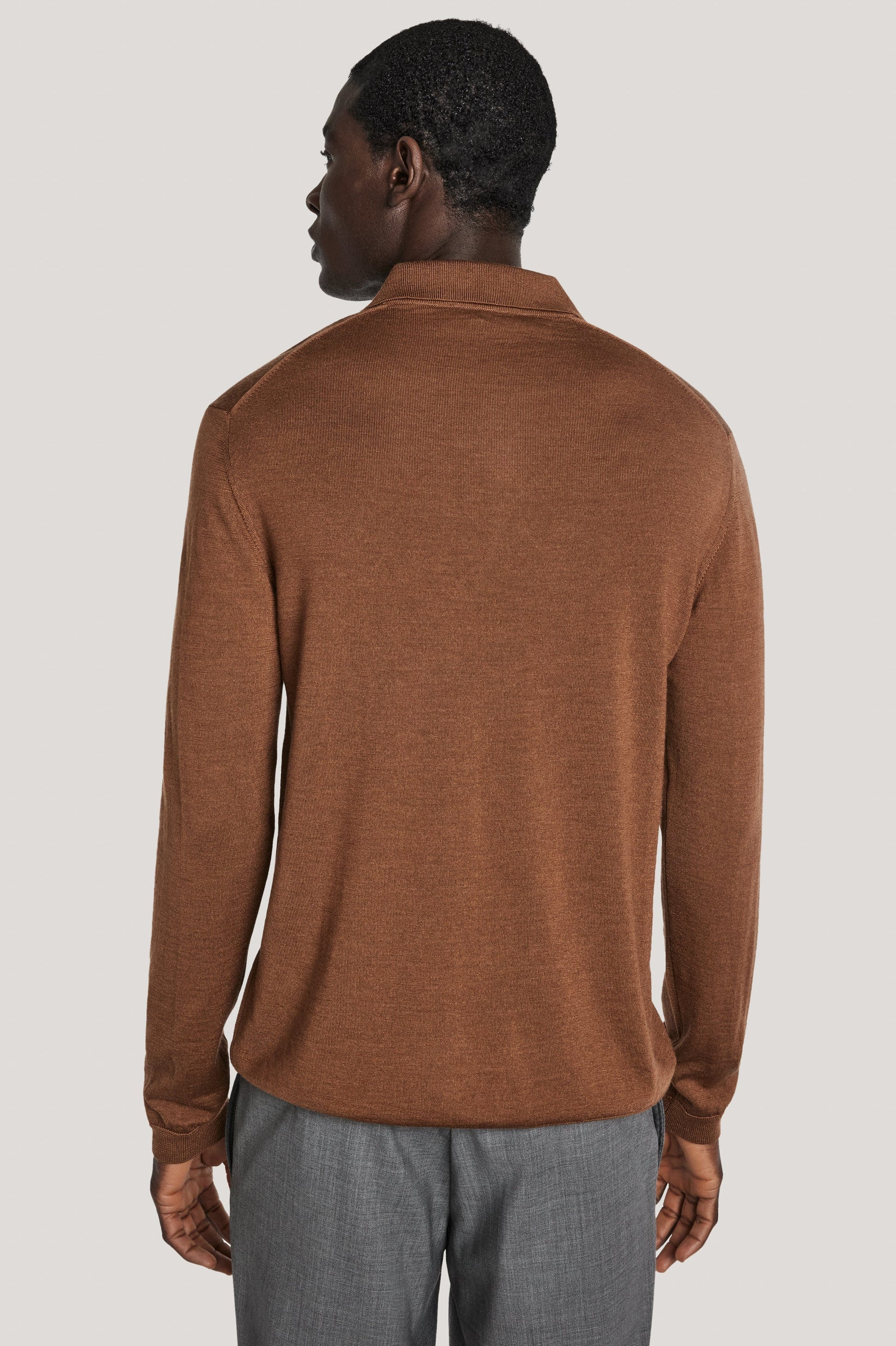 Jack Victor Limited Polos Long Sleeve Polo