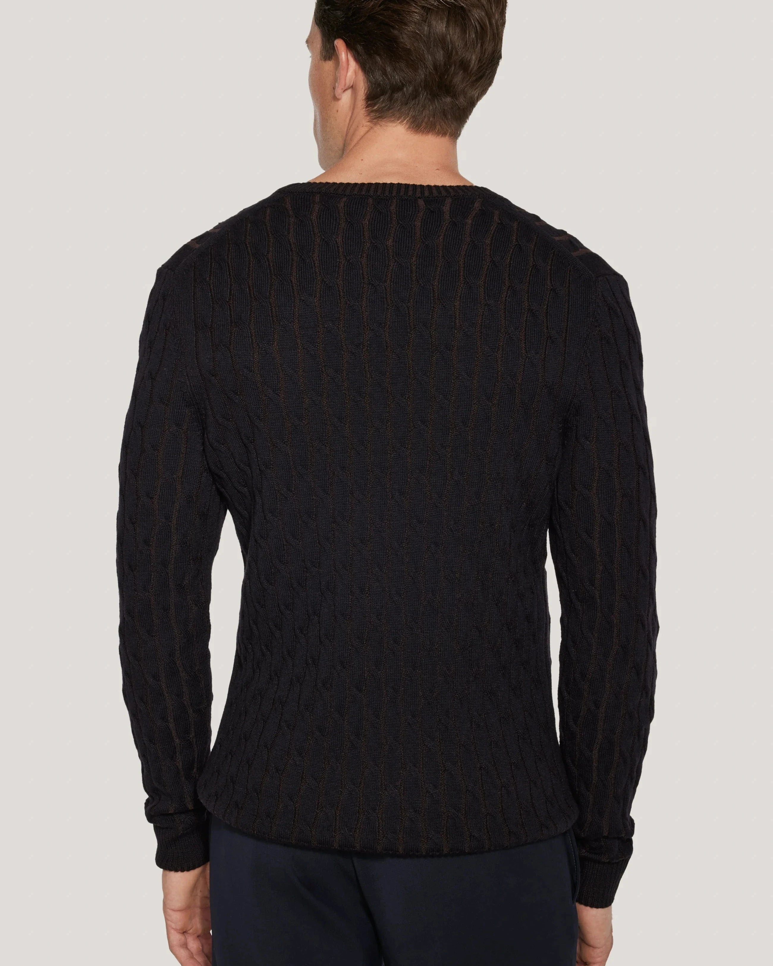 Jack Victor Limited Sweaters Cable Crew Neck