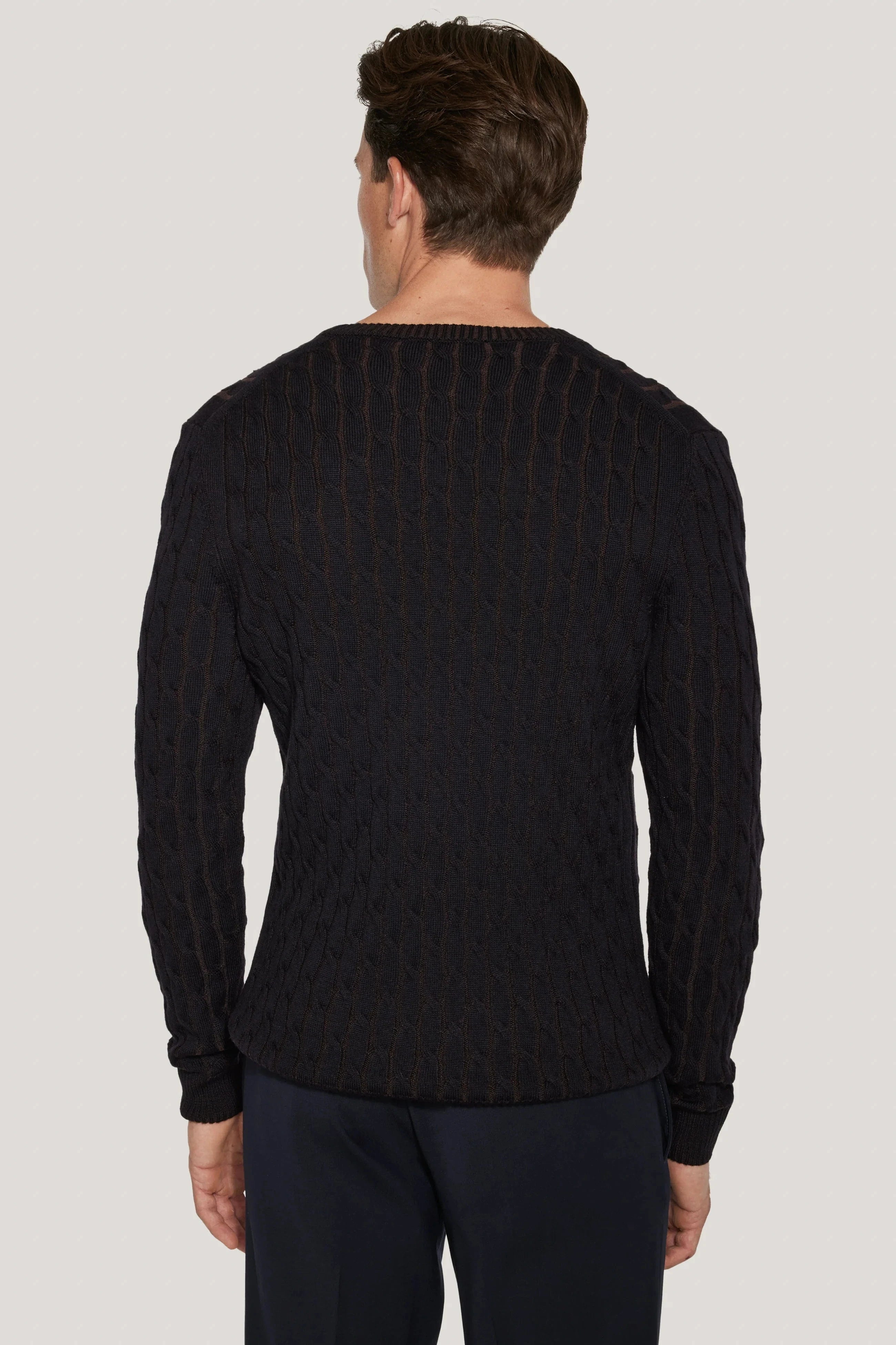 Jack Victor Limited Sweaters Cable Crew Neck