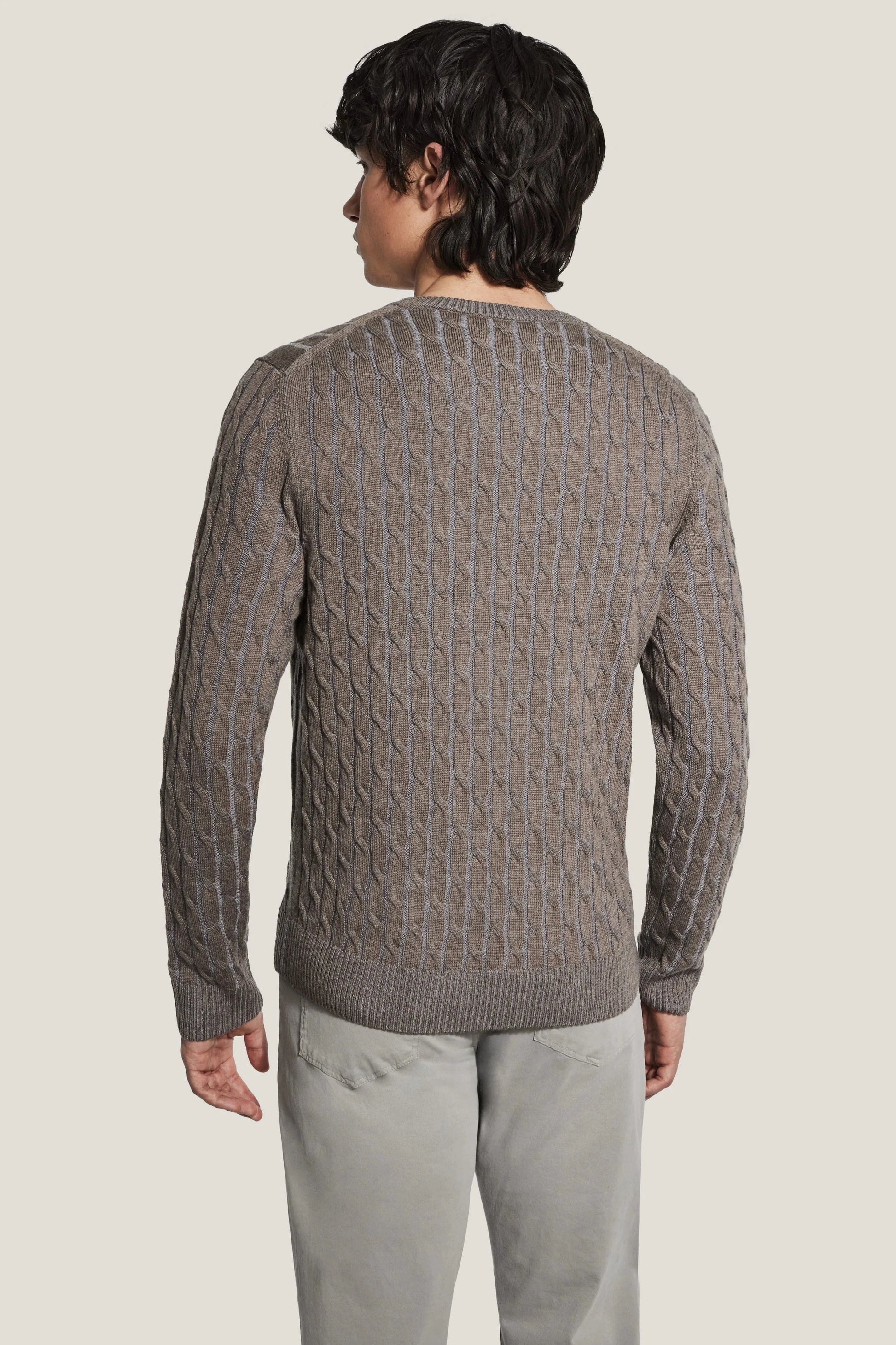 Jack Victor Limited Sweaters Cable Crew Neck