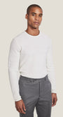 Jack Victor Limited Sweaters Ecru / S Belvedere Crew Neck
