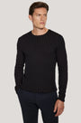 Jack Victor Limited Sweaters Navy / S Cable Crew Neck