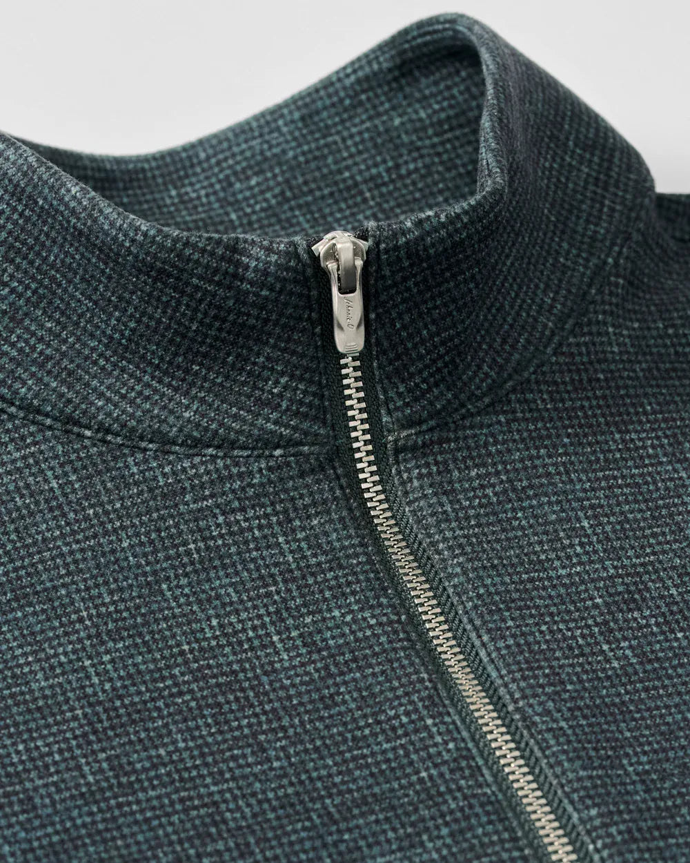 Johnnie-O 1/4 Zip Check Mikey Fleece 1/4 Zip Pullover