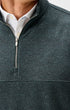 Johnnie-O 1/4 Zip Check Mikey Fleece 1/4 Zip Pullover
