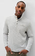 Johnnie-O 1/4 Zip Cove Striped Cotton Henley