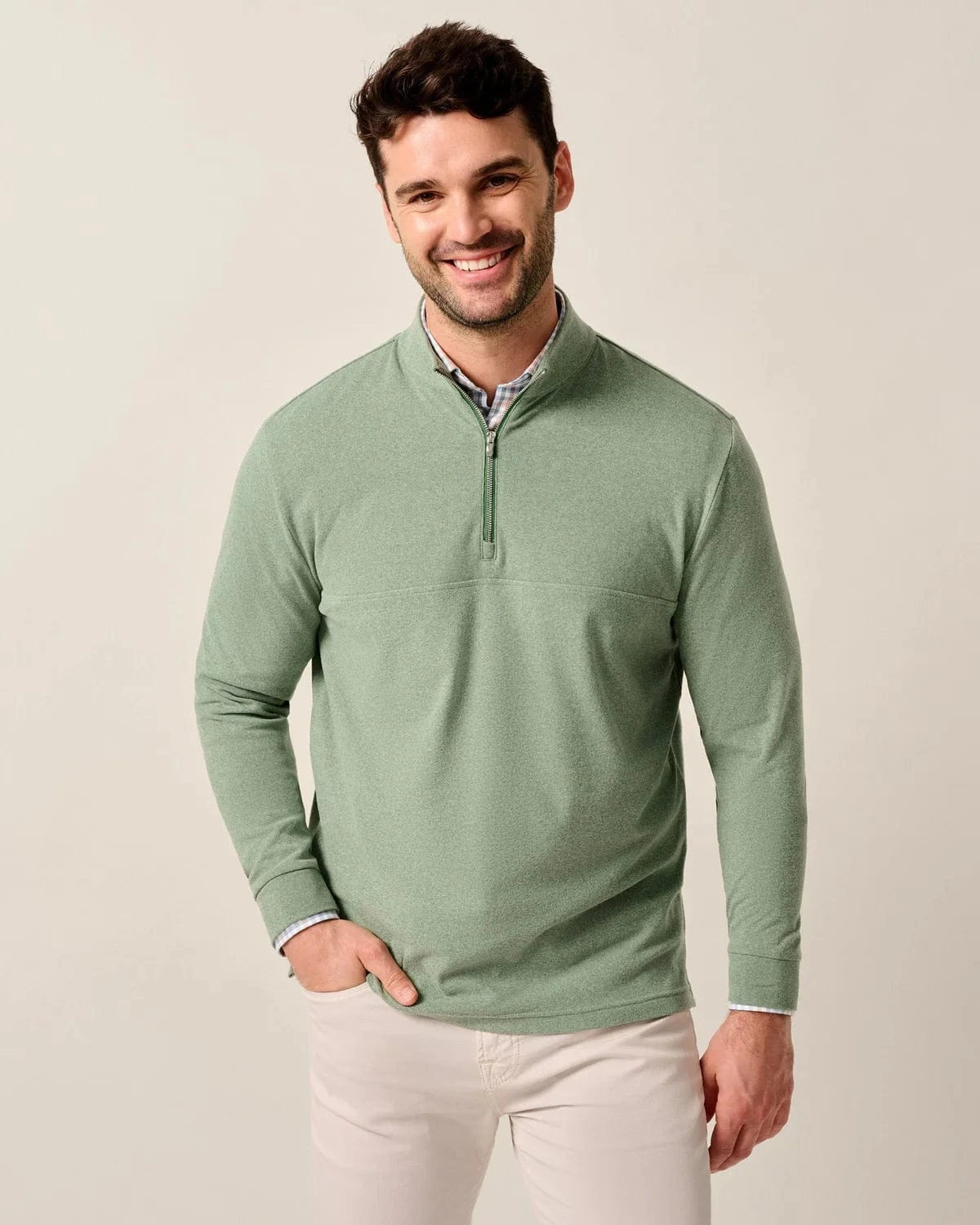 Johnnie-O 1/4 Zip FERN / M Mikey Performance 1/4 Zip Pullover