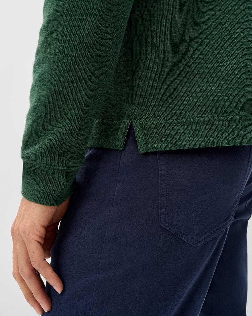 Johnnie-O 1/4 Zip Flame Stitch 1/4 Zip Pullover
