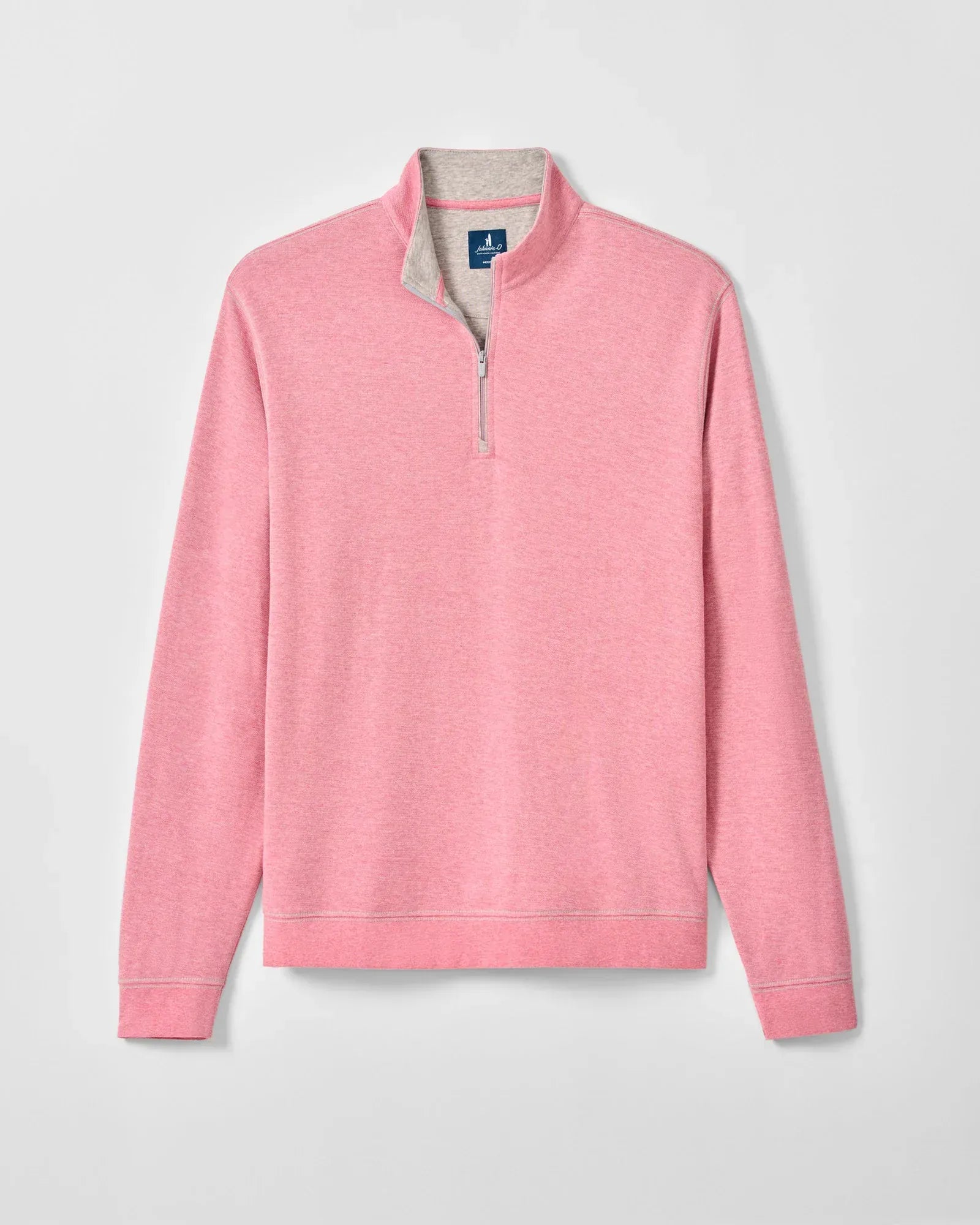 Johnnie-O 1/4 Zip Hanks "Lightweight Sully" 1/4 Zip Pullover in Berry