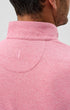 Johnnie-O 1/4 Zip Hanks "Lightweight Sully" 1/4 Zip Pullover in Berry
