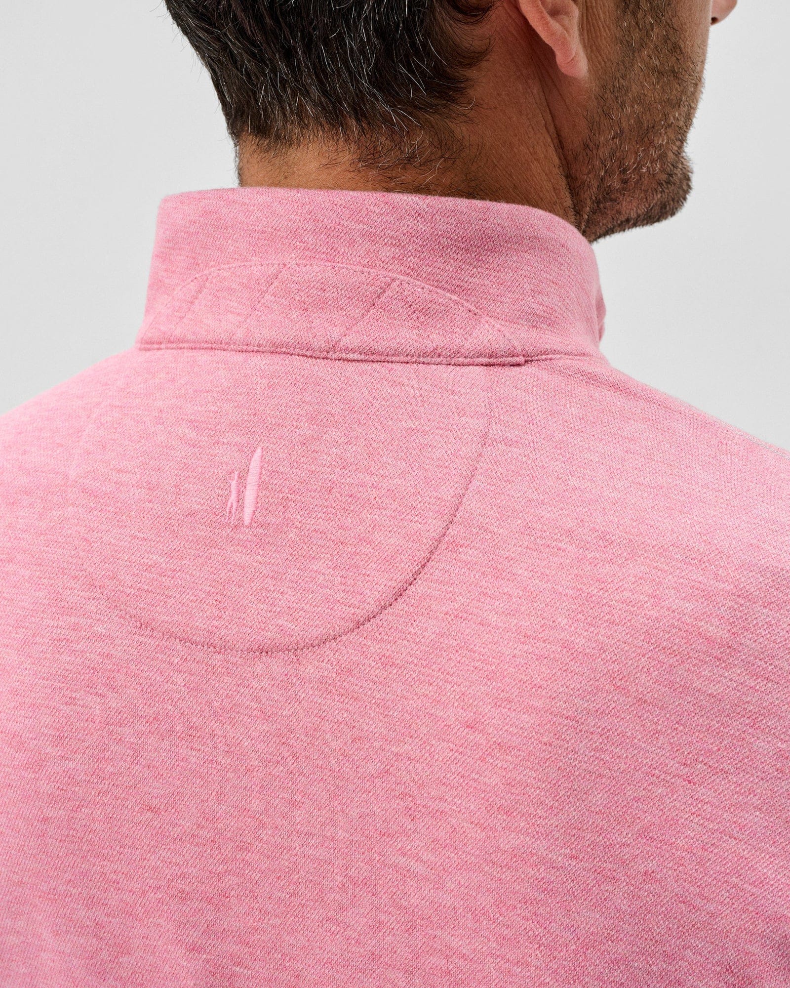 Johnnie-O 1/4 Zip Hanks "Lightweight Sully" 1/4 Zip Pullover in Berry