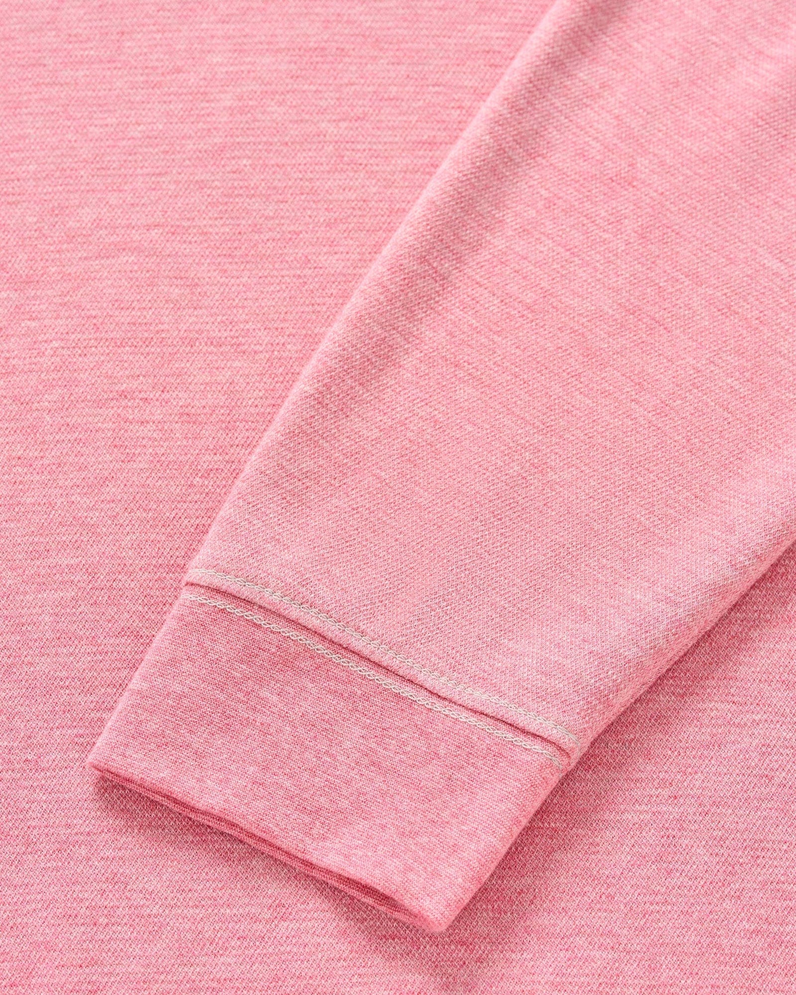 Johnnie-O 1/4 Zip Hanks "Lightweight Sully" 1/4 Zip Pullover in Berry