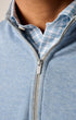 Johnnie-O 1/4 Zip Hanks "Lightweight Sully" 1/4 Zip Pullover in Lapis