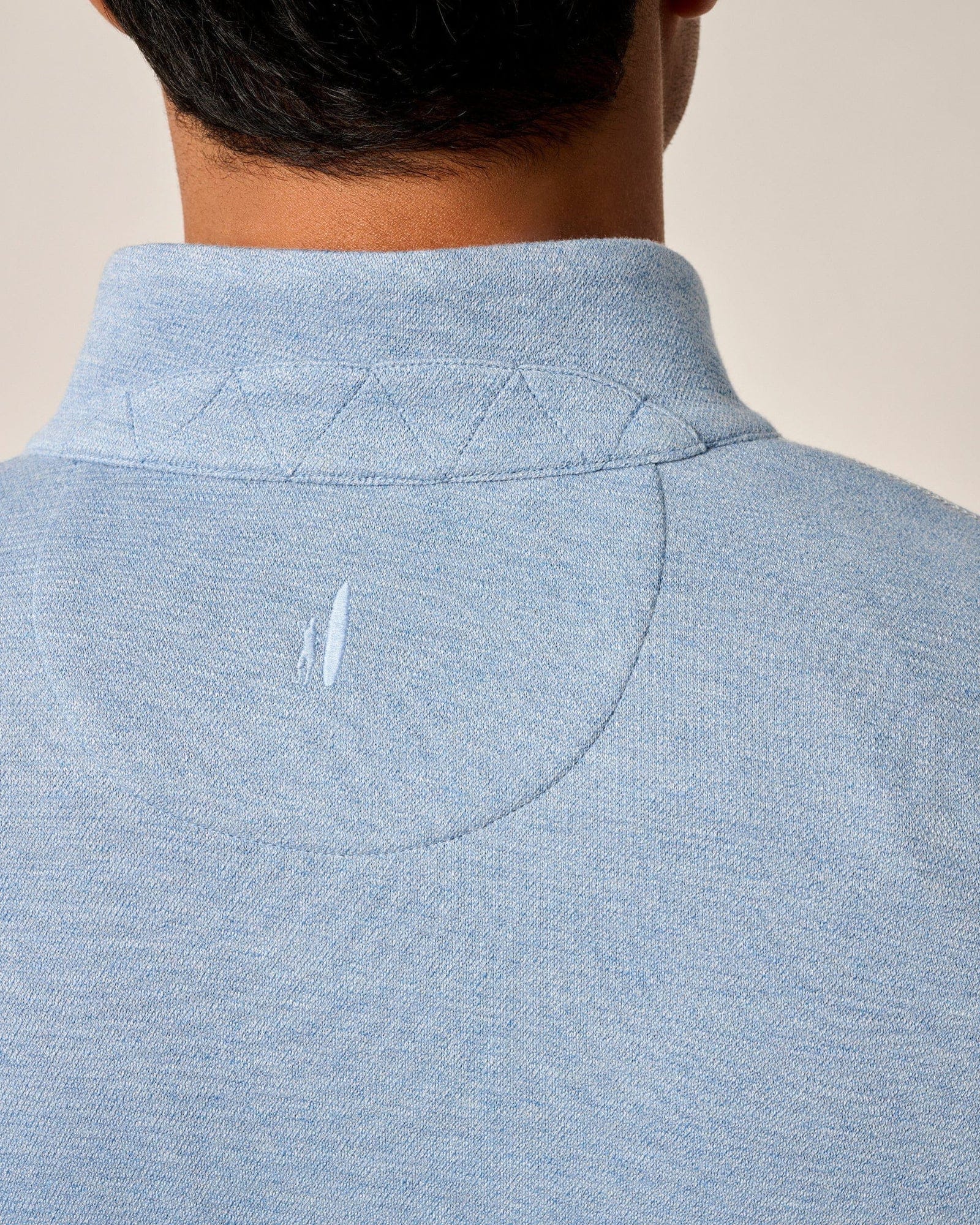 Johnnie-O 1/4 Zip Hanks "Lightweight Sully" 1/4 Zip Pullover in Lapis