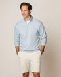 Johnnie-O 1/4 Zip Hanks "Lightweight Sully" 1/4 Zip Pullover in Maliblu