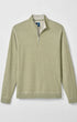 Johnnie-O 1/4 Zip Hanks "Lightweight Sully" 1/4 Zip Pullover in Pesto
