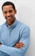 Johnnie-O 1/4 Zip Hoppin Ribbed Knit Performance 1/4 Zip Pullover