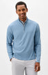 Johnnie-O 1/4 Zip Hoppin Ribbed Knit Performance 1/4 Zip Pullover