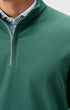 Johnnie-O 1/4 Zip Hoppin Ribbed Knit Performance 1/4 Zip Pullover