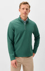 Johnnie-O 1/4 Zip Hoppin Ribbed Knit Performance 1/4 Zip Pullover