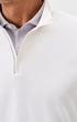 Johnnie-O 1/4 Zip Hoppin Ribbed Knit Performance 1/4 Zip Pullover
