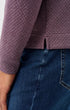Johnnie-O 1/4 Zip Rockwells Diamond-Quilted Henley Pullover