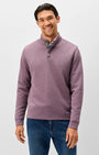 Johnnie-O 1/4 Zip Rockwells Diamond-Quilted Henley Pullover