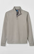 Johnnie-O 1/4 Zip Rockwells Diamond-Quilted Henley Pullover