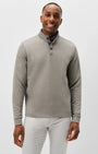 Johnnie-O 1/4 Zip Rockwells Diamond-Quilted Henley Pullover