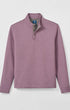 Johnnie-O 1/4 Zip Rockwells Diamond-Quilted Henley Pullover