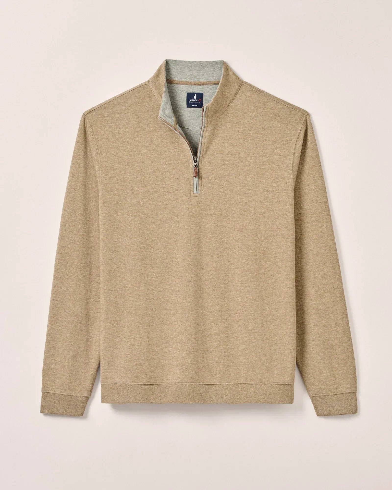 Johnnie-O 1/4 Zip Sully 1/4 Zip Pullover in Cedar