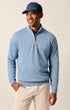 Johnnie-O 1/4 Zip Sully 1/4 Zip Pullover in Laguna Blue