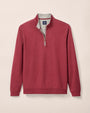 Johnnie-O 1/4 Zip Sully 1/4 Zip Pullover in Port