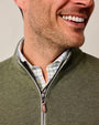 Johnnie-O 1/4 Zip Sully 1/4 Zip Pullover in Sequoia