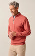 Johnnie-O 1/4 Zip Sully 1/4 Zip Pullover in Snapper
