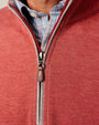 Johnnie-O 1/4 Zip Sully 1/4 Zip Pullover in Snapper